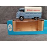 Budgie Toys No.204 VW Pickup Blue Grey Body White Hood Decal Reads Budgie Services In Mint Box