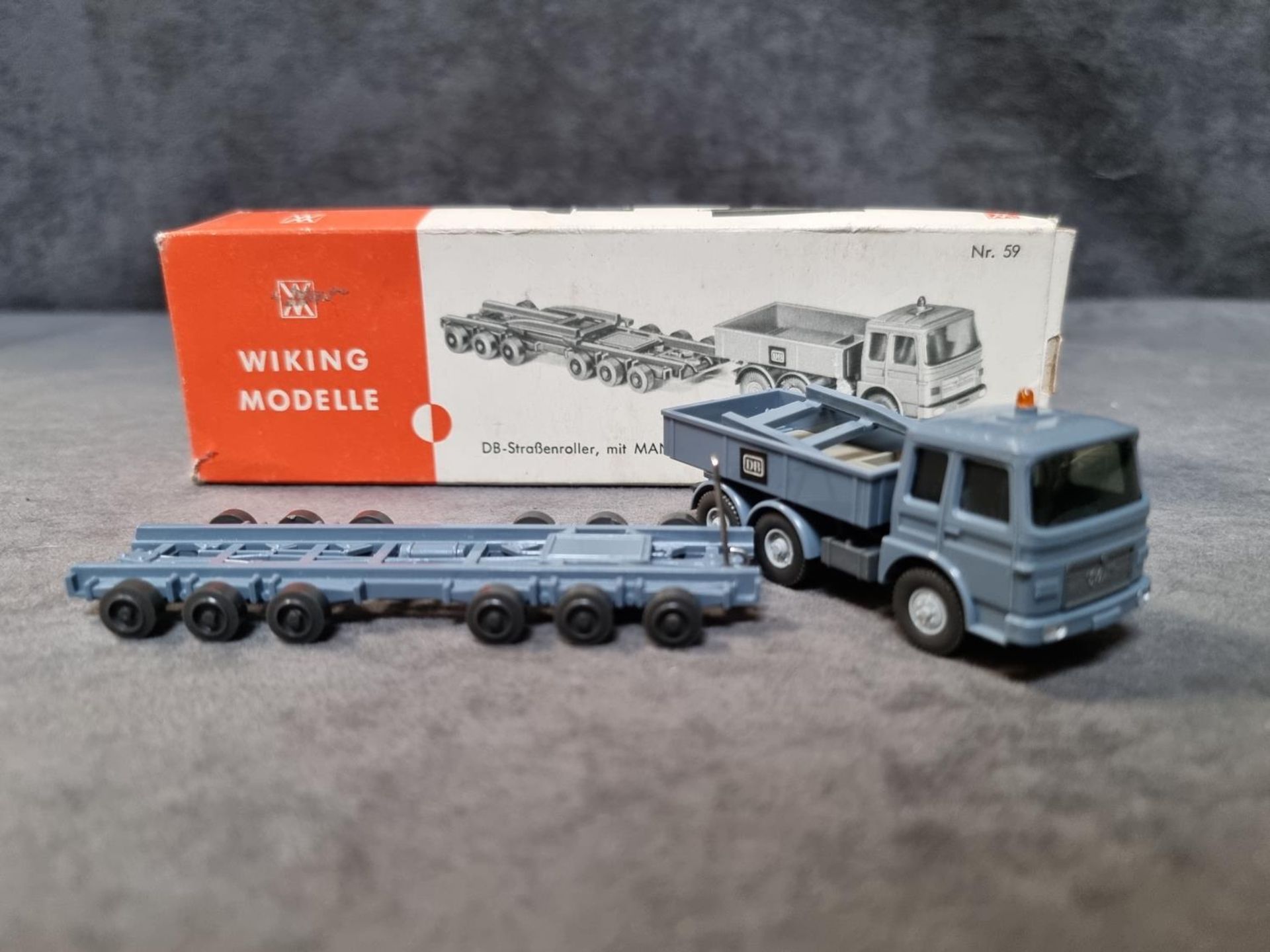 Wiking #59 Wiking: Man Battle - Trailer " Hager ", Diecast Vehicle - Image 2 of 2