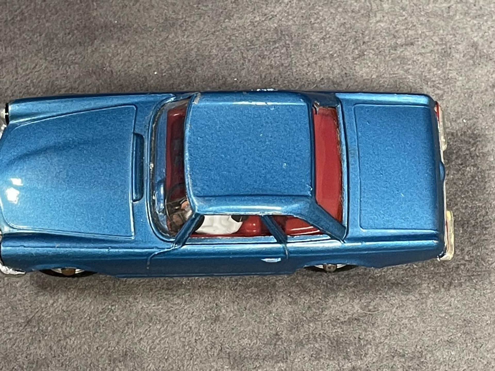 Spot-On #278 Mercedes Benz 230 SL In Metallic Blue With Red Interior Model In Excellent Condition - Image 4 of 5