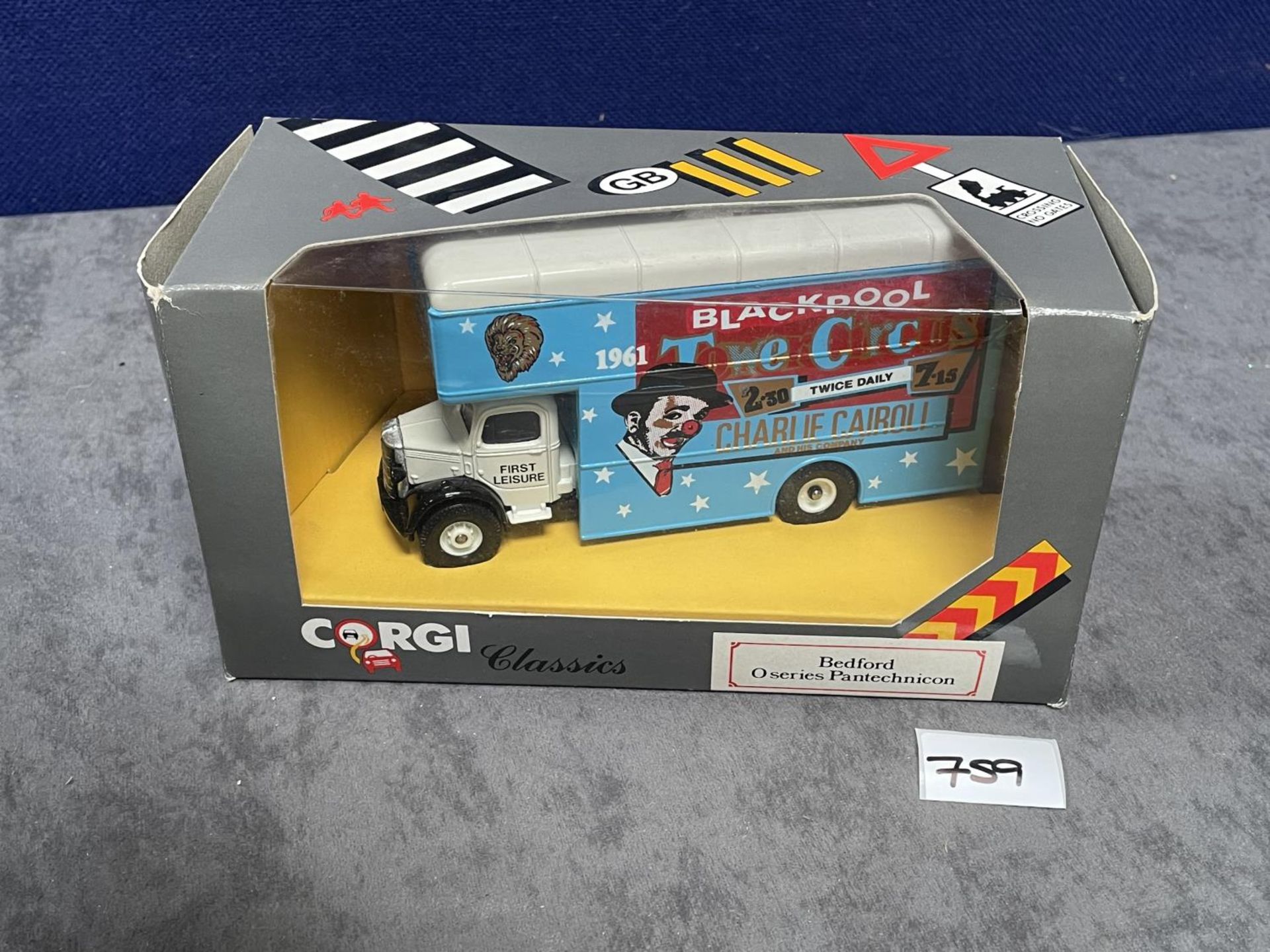 Corgi Collectables #D953-18-SD Bedford O Series Pantechnicon Blackpool - In Box