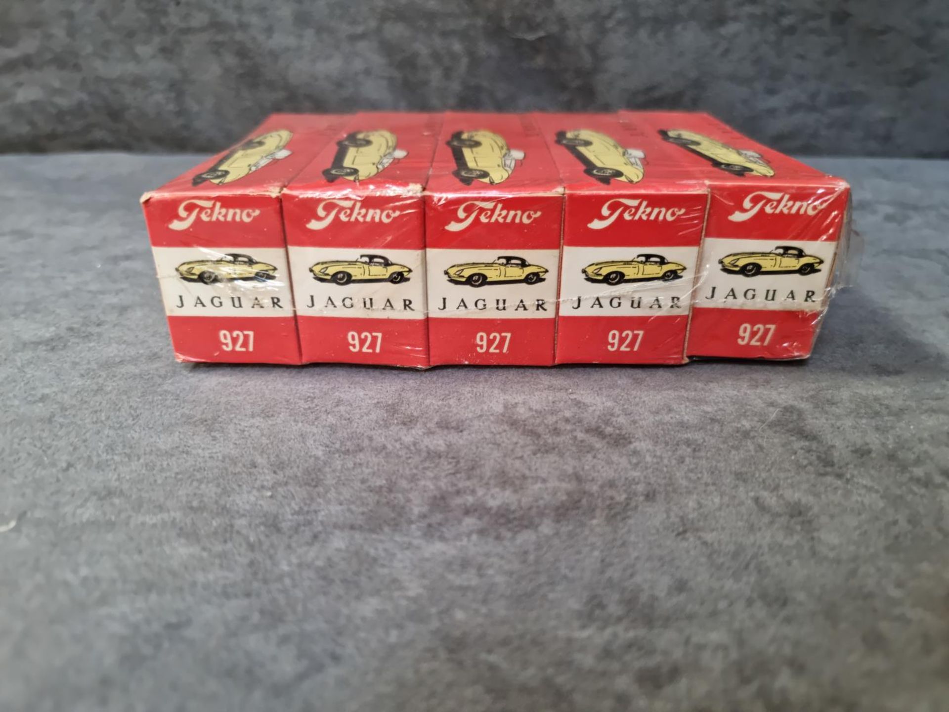 Shop Stock 5x Boxed Tekno Holland Diecast #927 Jaguar 'E' In Cellophane - Image 2 of 2