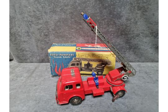 Joustra Cadillac 1960 Radio Taxi Pompiers - Tôle Friction 1/24 - Occasion