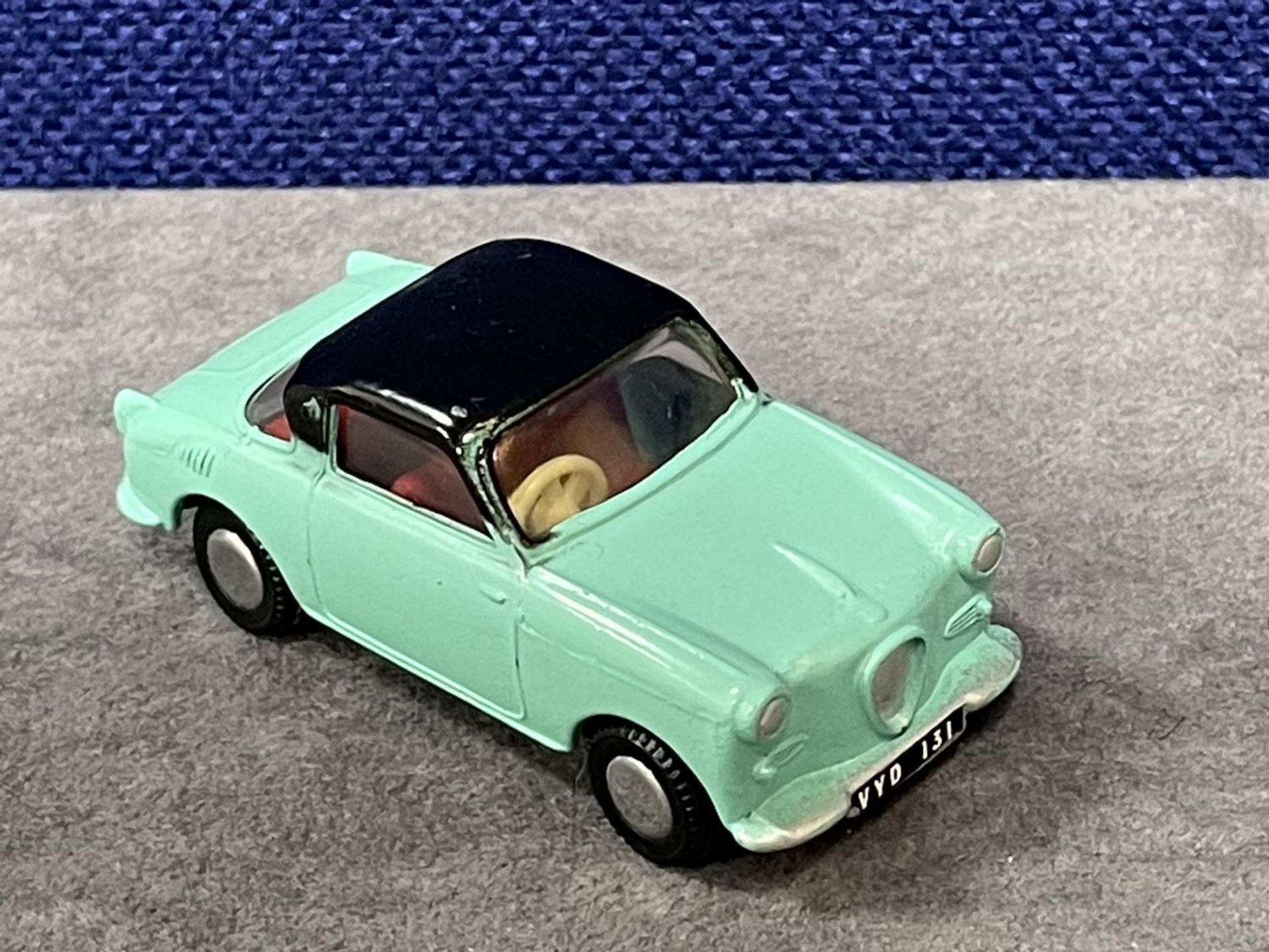 Spot-On #119 Meadows Frisky Sport Various - 1/42 Scale Aqua With Black Roof Mint Model In An - Image 2 of 5