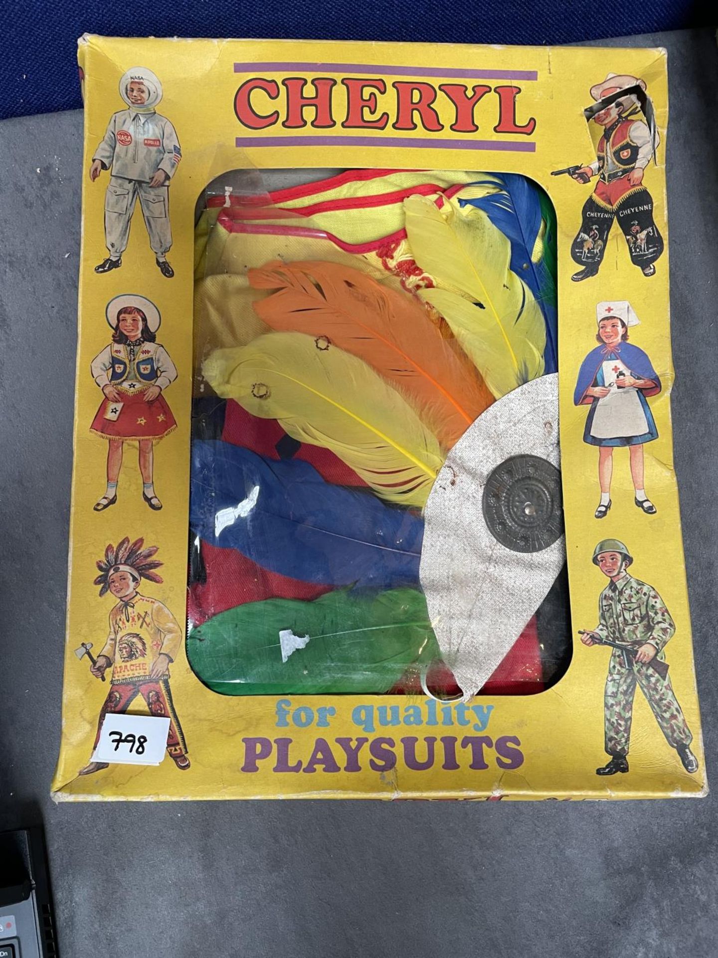 Cheryl Playsuits Indian Outfit Childs Dress Up In Box