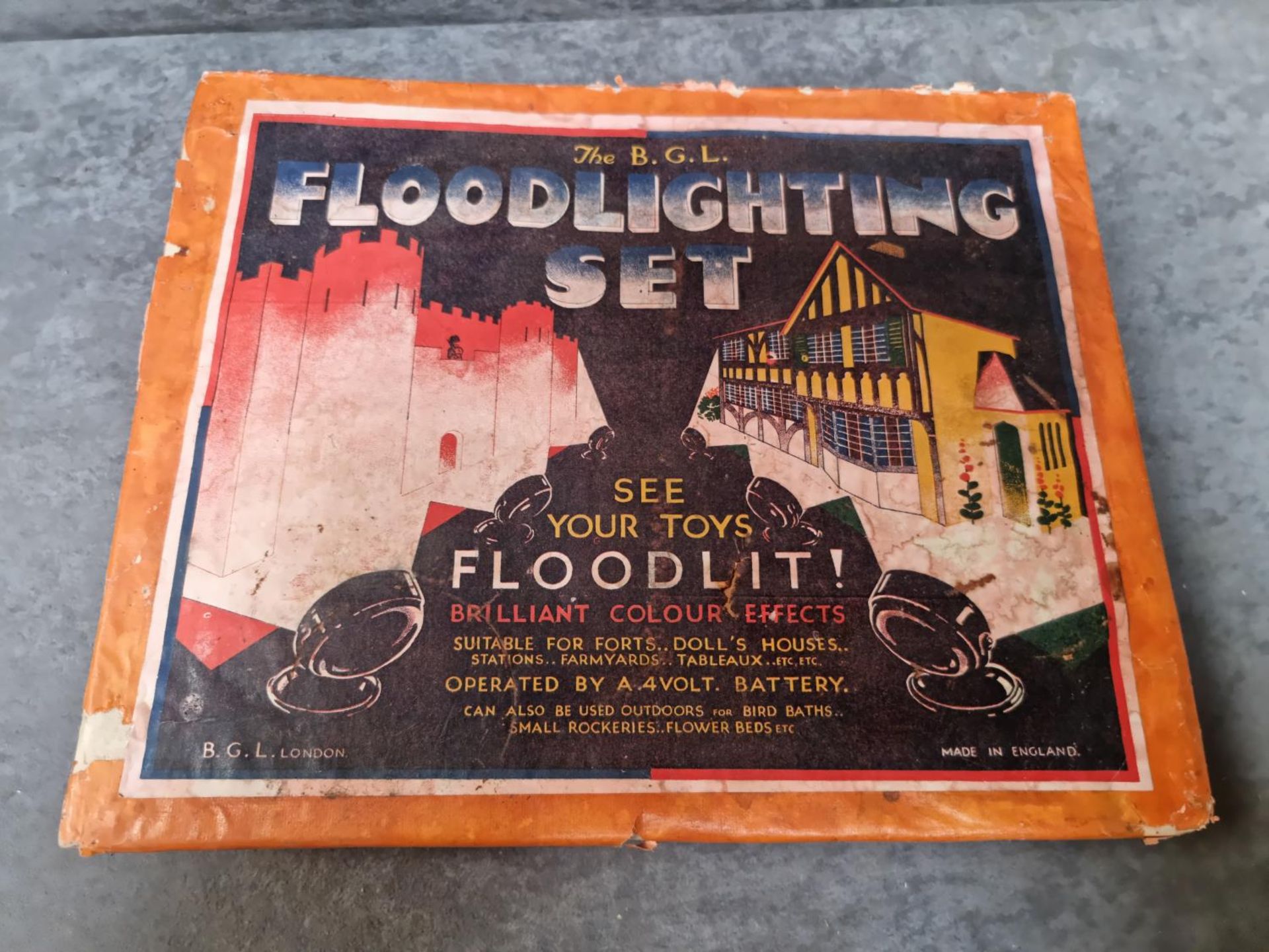 British Games Ltd (BGL)Very Rare BGL Floodlighting Set Were A London-Based Company Who Produced - Image 2 of 2