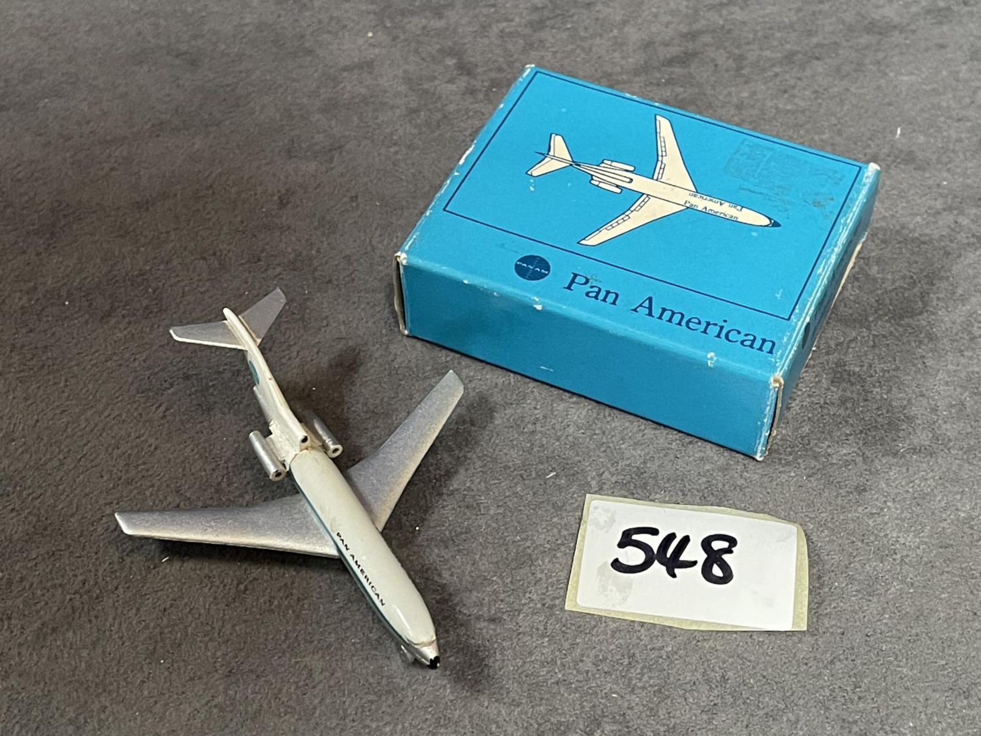 Schuco #335793 Boeing 747 PAN AM In Original Box 1/600 Scale