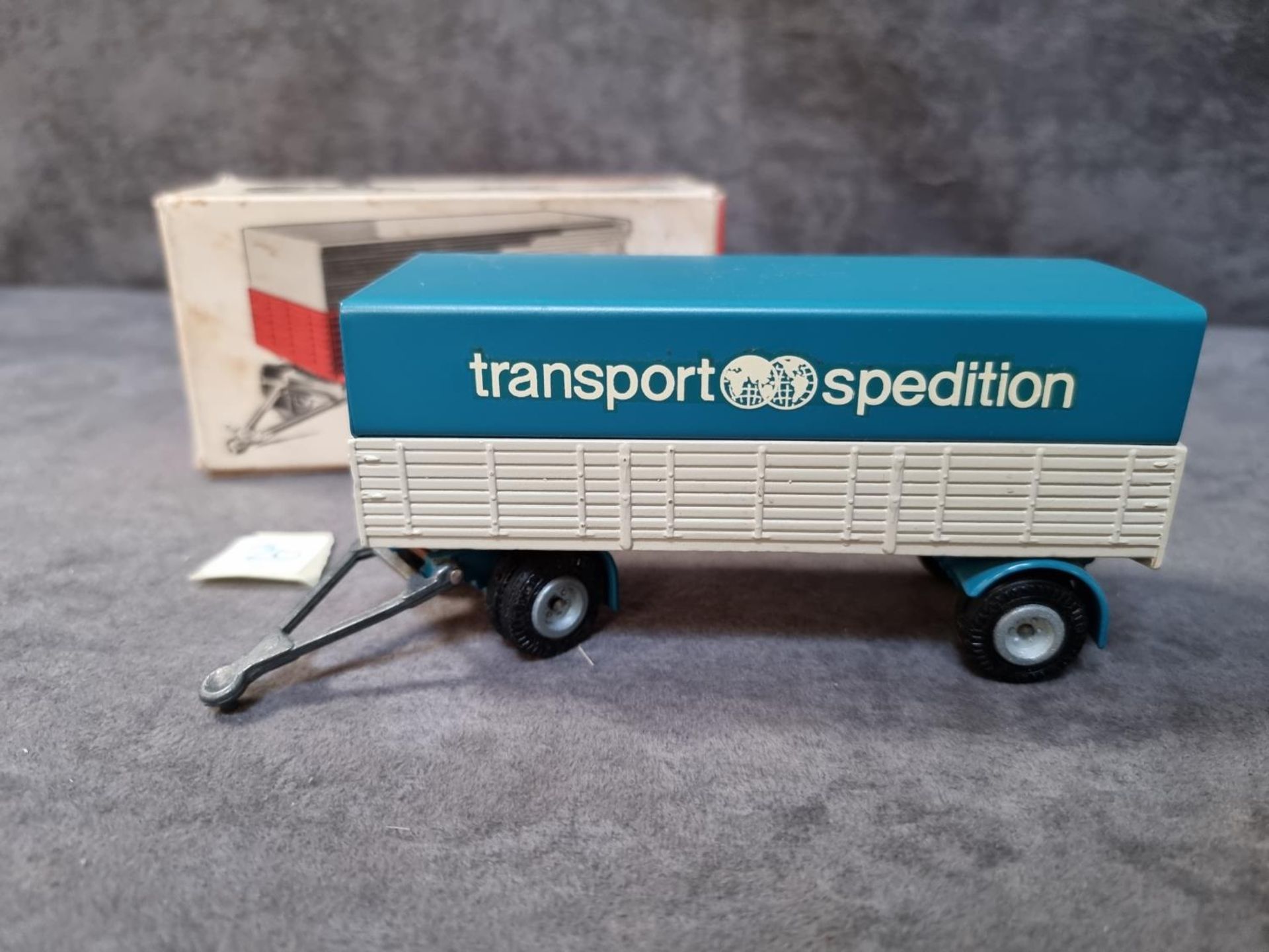 Tekno Diecast #452 Transport Spedition Trailer Mint Model With Firm Box Made In Denmark