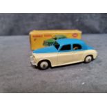 Dinky #156 Rover 75 Cream And Blue Mint Model In Box With Missing End Tab 1955-1958