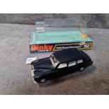 Dinky #152 Rolls Royce Phantom V In Blue With WHITE Interior Brown Base And Driver Mint Model In