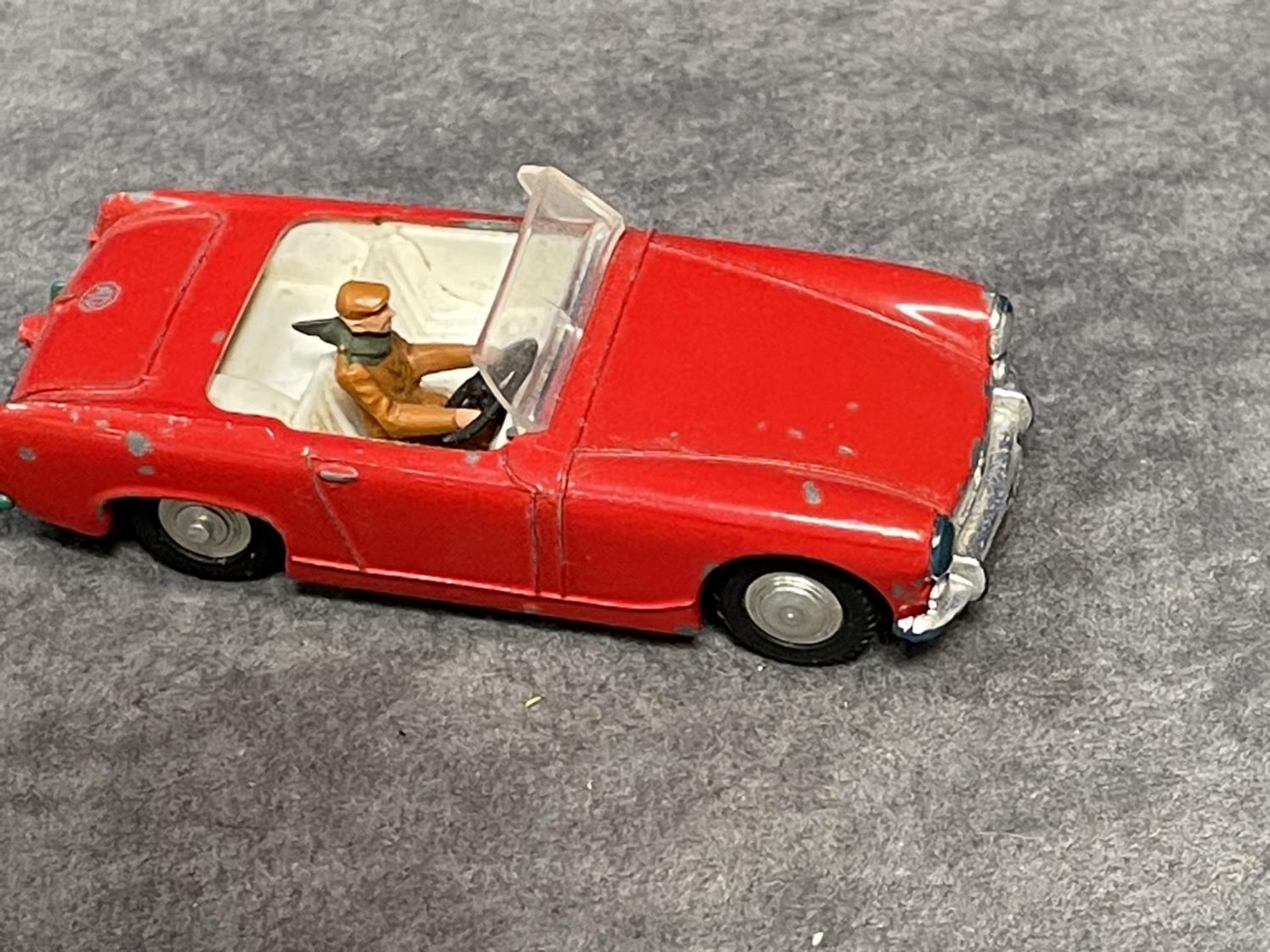 Spot-On #251 MG Midget Mark II In Red Very Good Condition Model A Few Chips Front Number Plate - Image 2 of 4