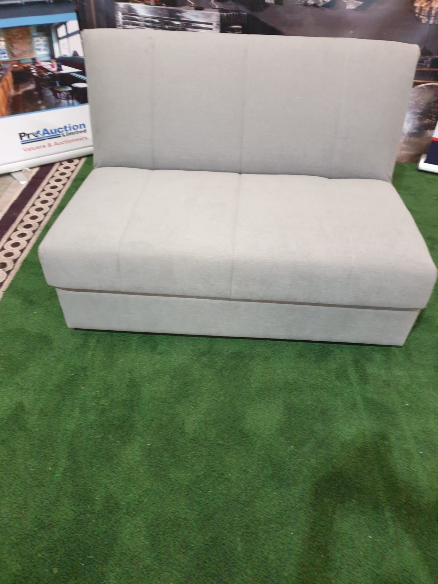 Sofa Bed Dreamworks Metz Berwick Stone Upholstered Double Sofabed UK made part of the - Image 2 of 2