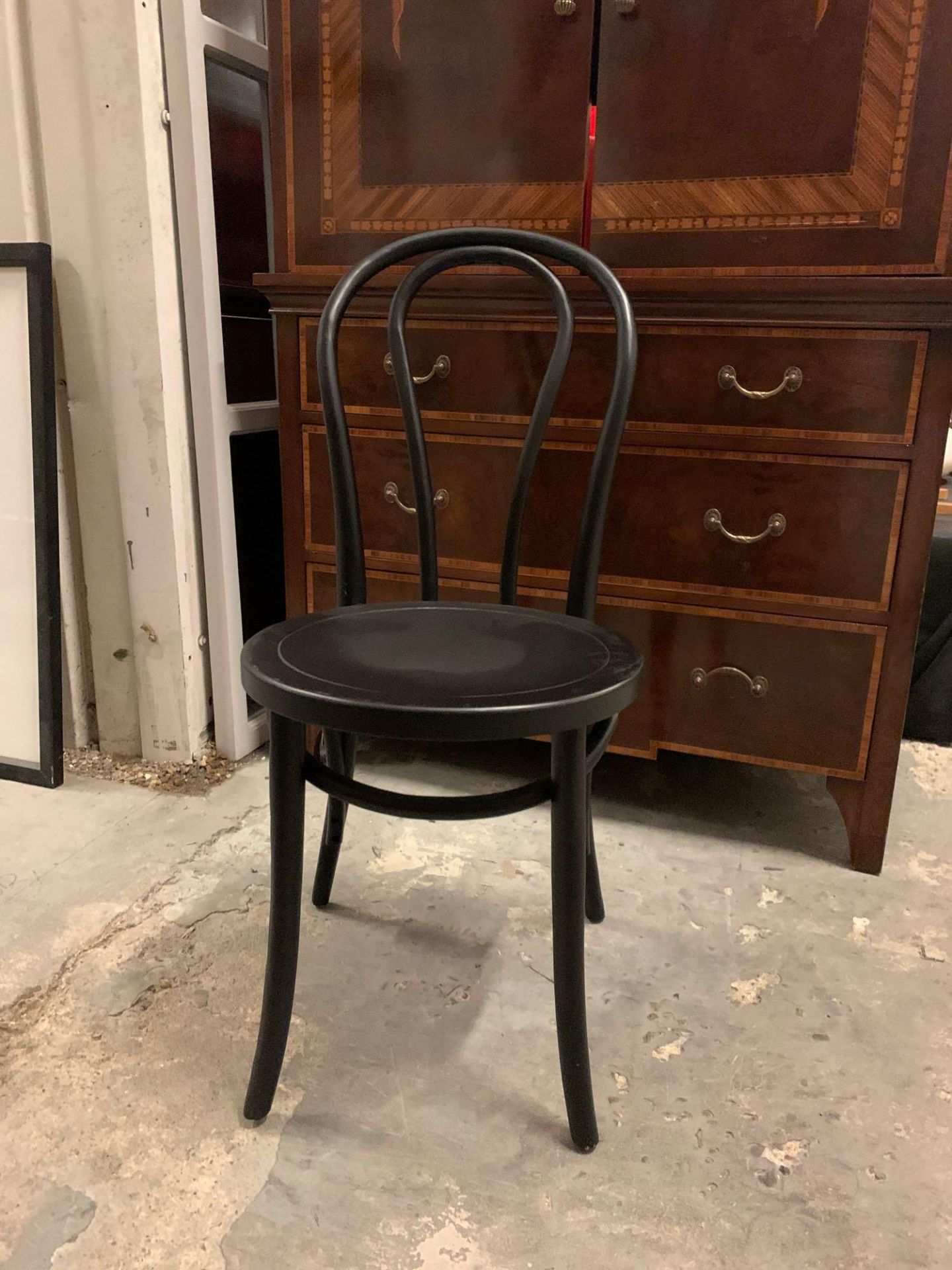 Foy Chair Black 2pk This Foy Black Dining Chair Offers A Classic Addition To Your Dining Area This - Image 4 of 4