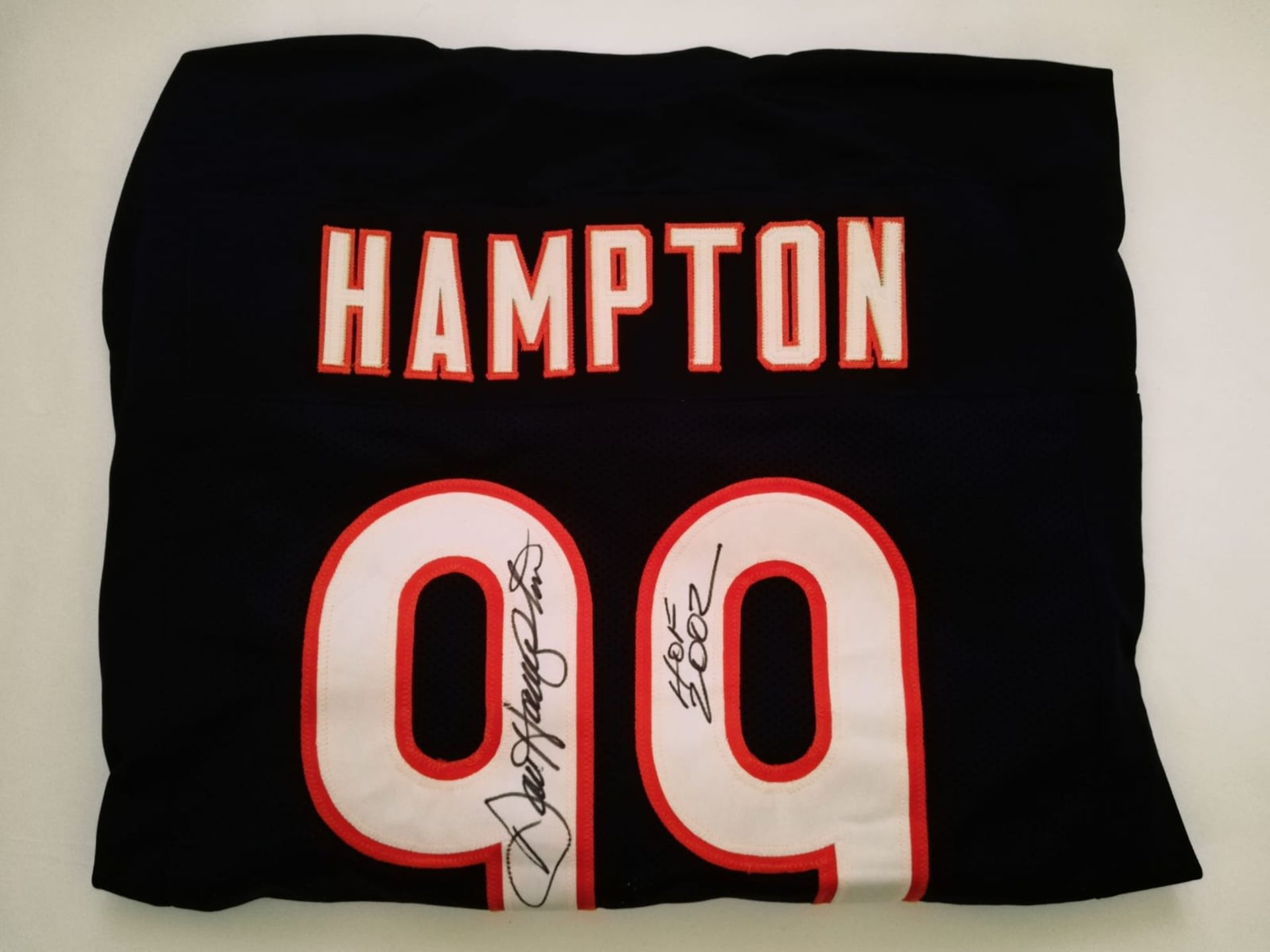 Dan Hampton Signed Chicago Bears NFL Jersey