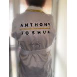 Anthony Joshua Signed Robe Supplied with Certificate Of Authenticity