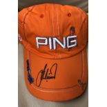 Lee Westwood Signed Ping Hat With Certificate Of Authenticity