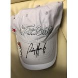 Padraig Harrington Signed Titleist Hat With Certificate Of Authenticity