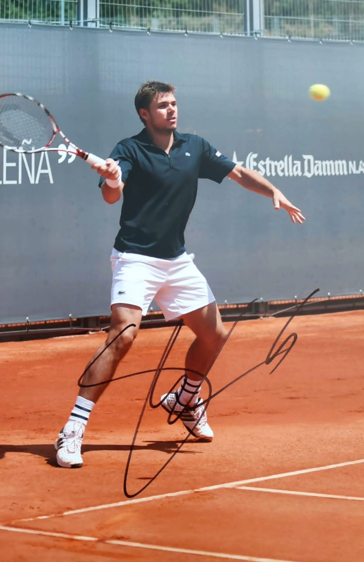 Stanislas Stan Wawrinka Signed Autograph 12x8 Photograph Photo Tennis AFTAL Approved
