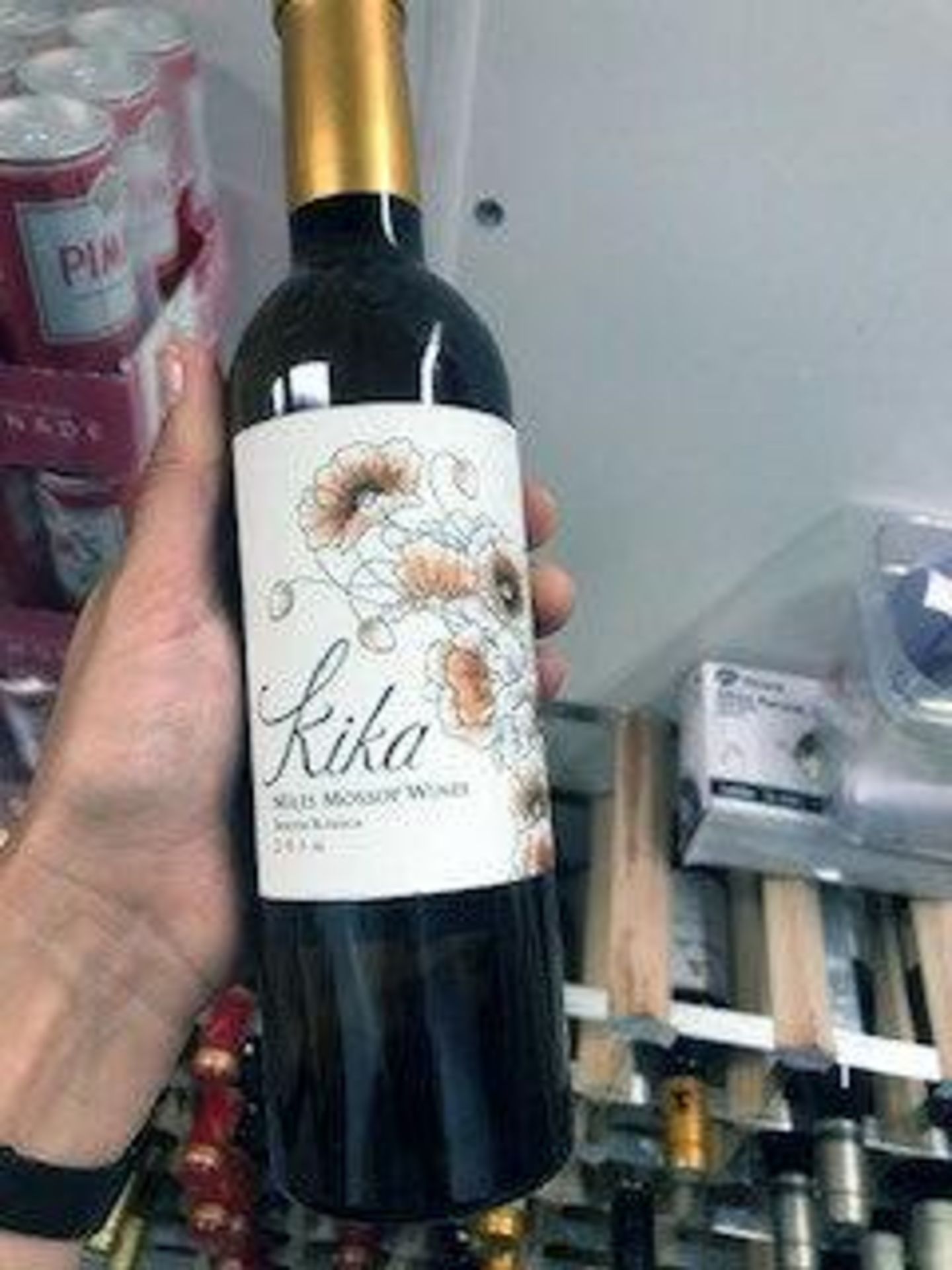 White Wine --1/2 Kika Miles Masoop 2016 1 X Bottle Bin Number (1118)