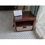 A pair of Smania bedside cabinets