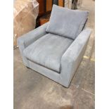 Hambleton Armchair Grey Blue Simple In Its Design, The Utility Style Hambleton Collection Is Made