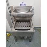 Mechline BaSix 500mm Janitorial Sink With Monobloc Mixer Tap ( Buyers contractor to remove at own