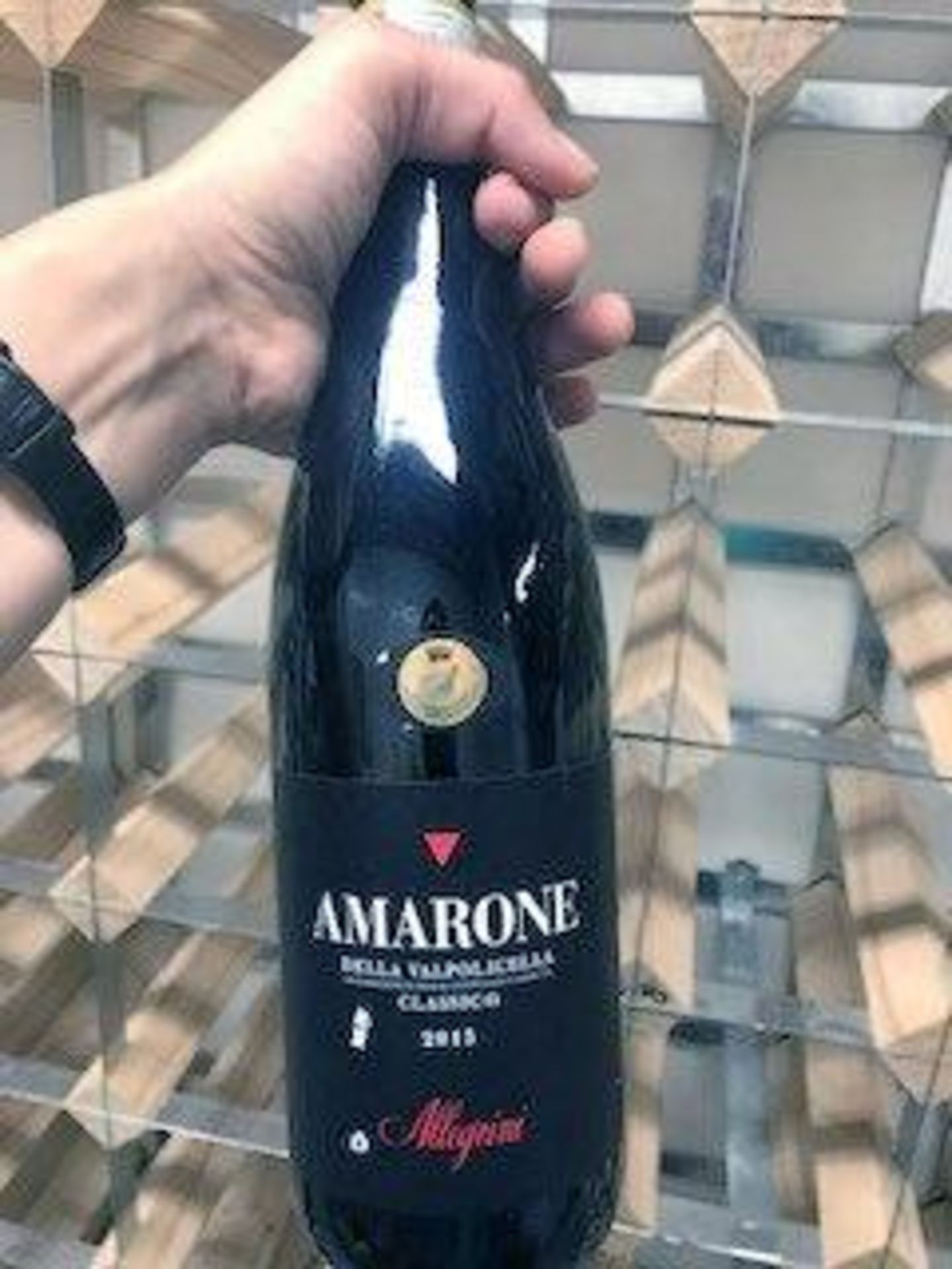 Red Wine - -Amarone Della Valpolicella Allegrini 2015 1 X Bottle Bin Number (5422)