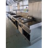 MKN Premium Professional Cooking Technology modular range gas and 3 phase electric stainless steel (