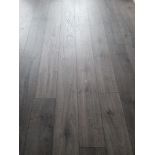 Dartmoor Oak grey laminate flooring approximately 6m x 8m ( Room 2)