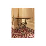 2 x Room Service mobile Table 92x 108x 78cm