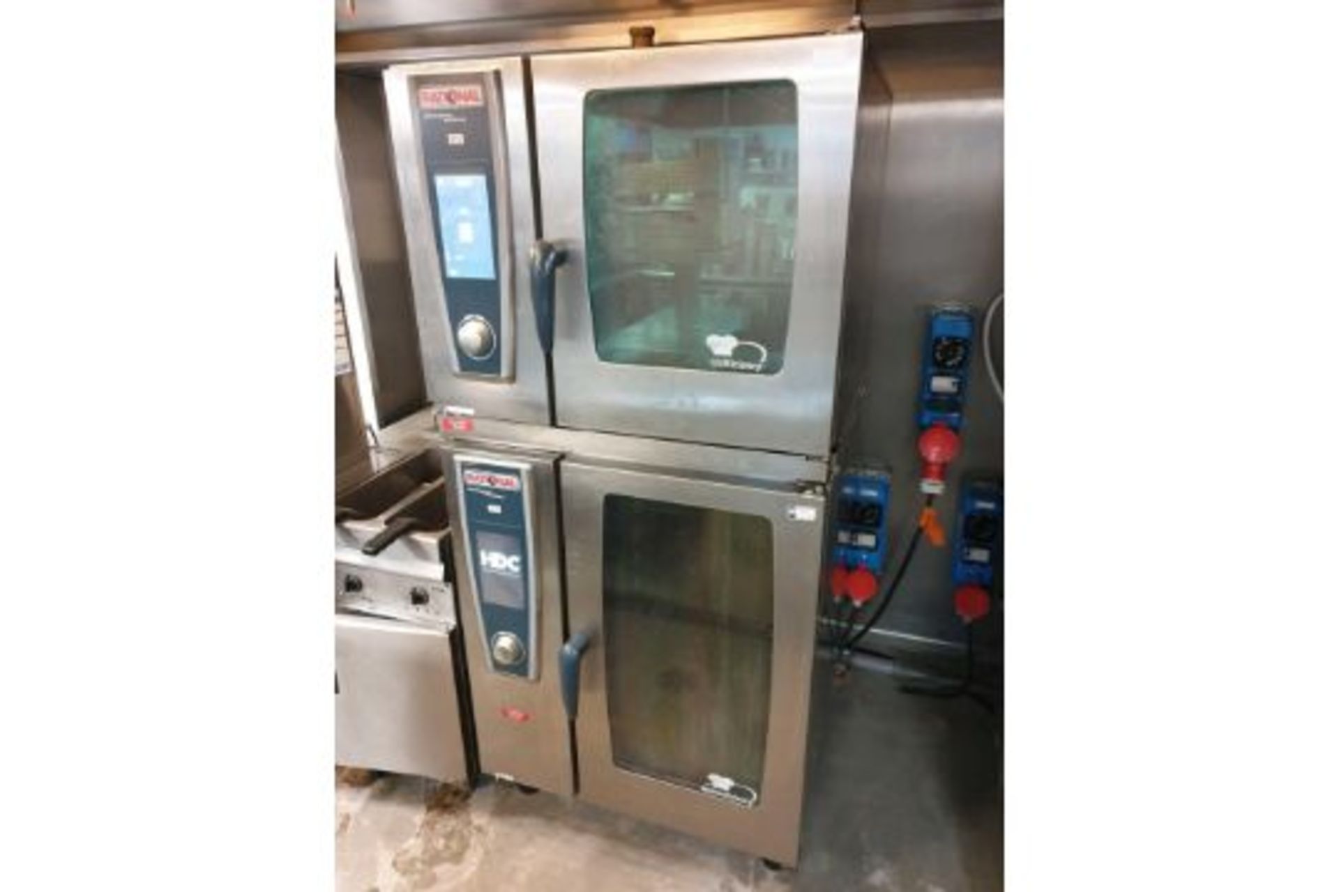 Rational White Efficiency Dual SCCWE61 / SCCWE101 3 Phase Electric Self Cooking Center / Combination - Image 2 of 2