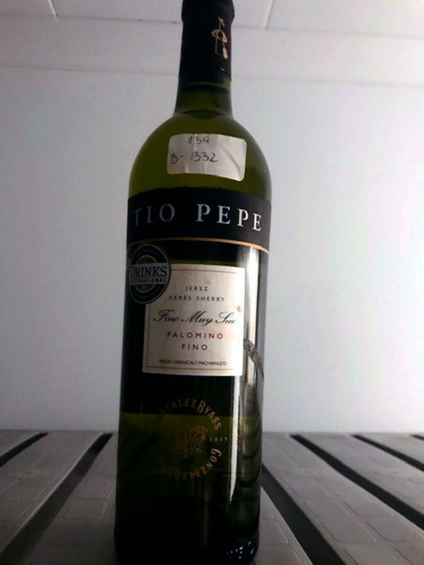 Fortified Wine - -Tio Pepe 750ml 1 X Bottle Bin Number (1332)