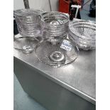 Various stainless steel bowls as found