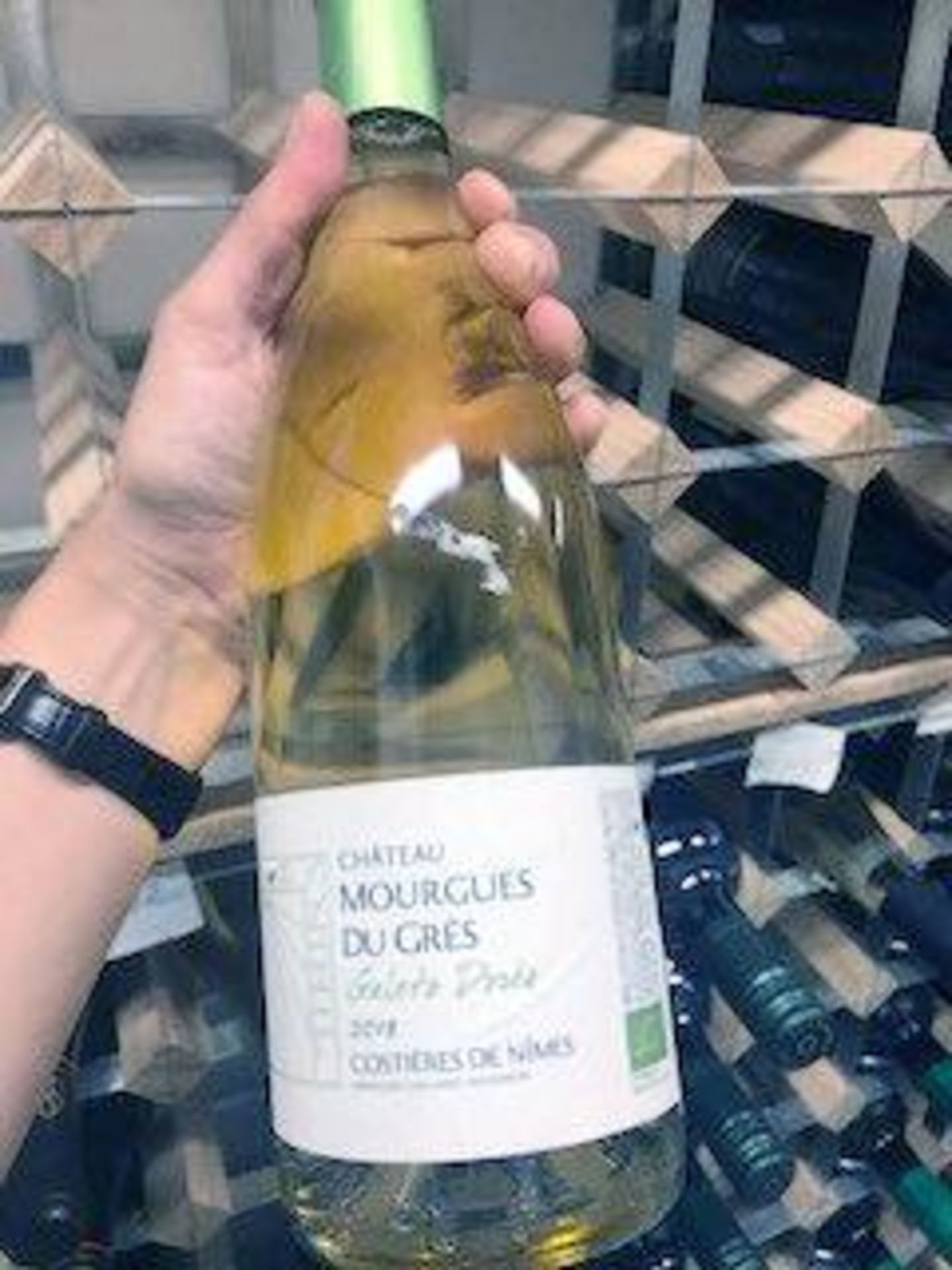 White Wine --Costieres De Nimes Blanc Galets Dores 2018 1 X Bottle Bin Number (2208)