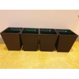 4 x waste bins