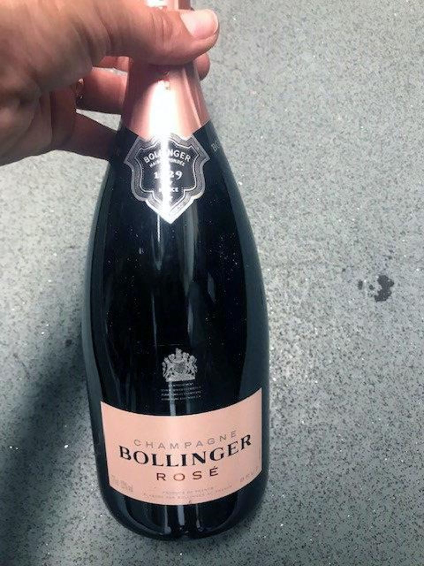 Champagne -Bollinger Brut Rose 750 Ml 1 X Bottle Bin Number (1403)