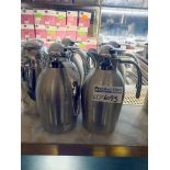 Various coffee jug flasks
