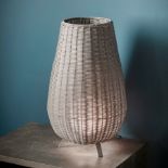 Bromley Table Lamp This Freestanding Wicker Bromley Table Lamp Is Crafted From A Light Brown