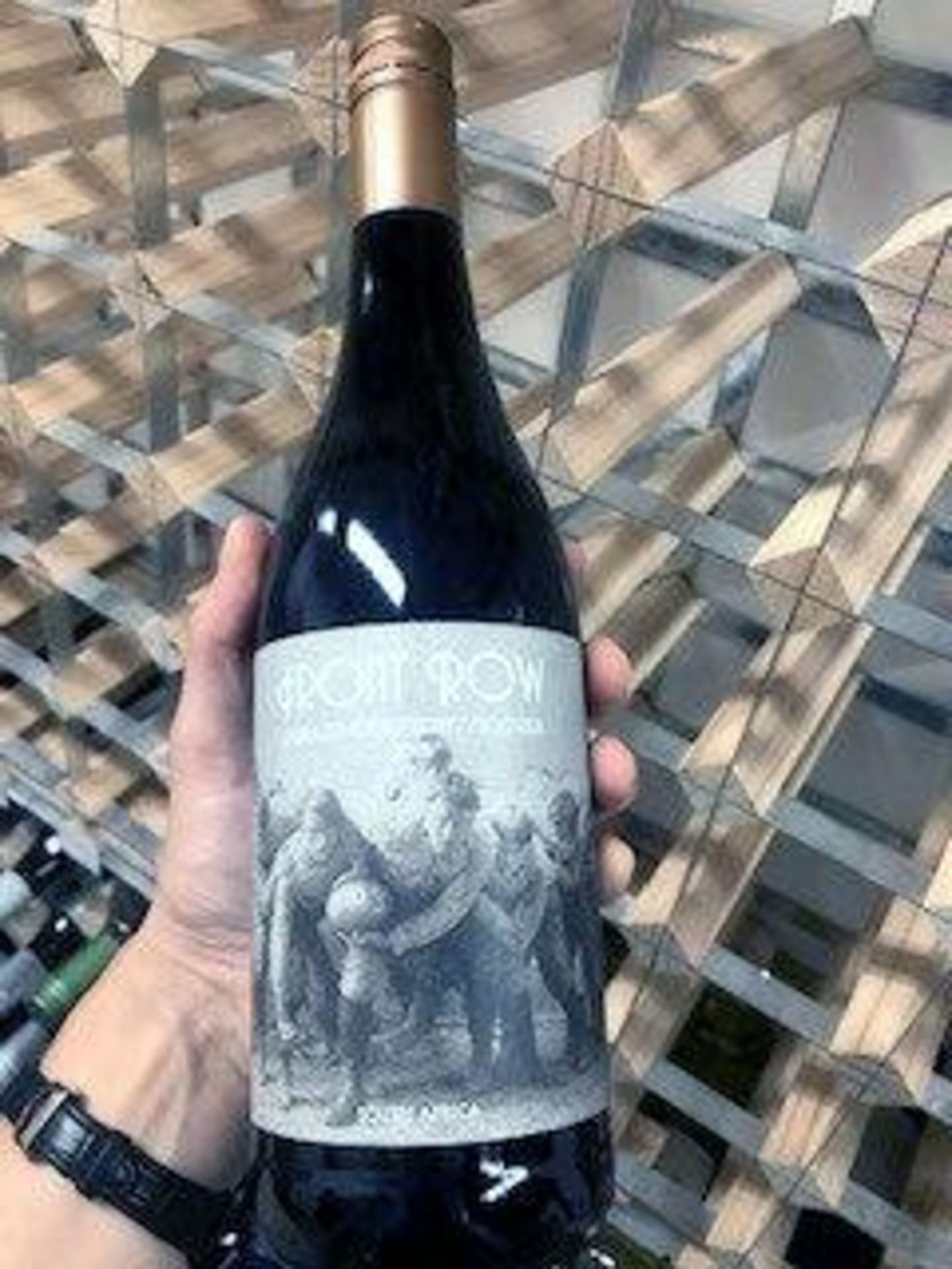 Red Wine - -Front Row Shiraz/Mourvedre/Viognier 2018 1 X Bottle Bin Number (6812)