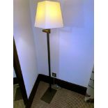 A pair of Sifra Floor Lamps Model LMS 600 ENG Metal Base With Single Arm Single Bulb Complete With