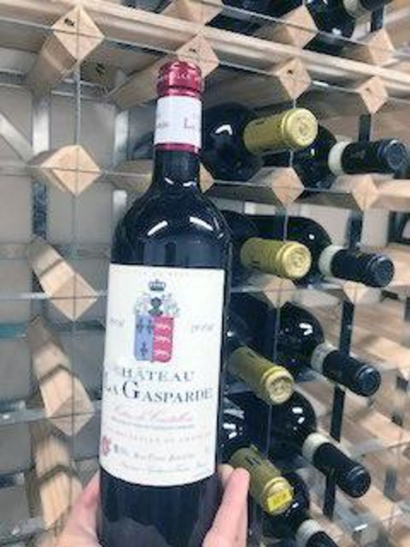 Red Wine - - Chateau La Gasparde Cotes Castillon 2006 1 X Bottle Bin Number (4086/2006)