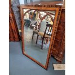 Arthur Brett Gothic Oak Mirror Height 102cm Width 66cm Depth 2.5cm