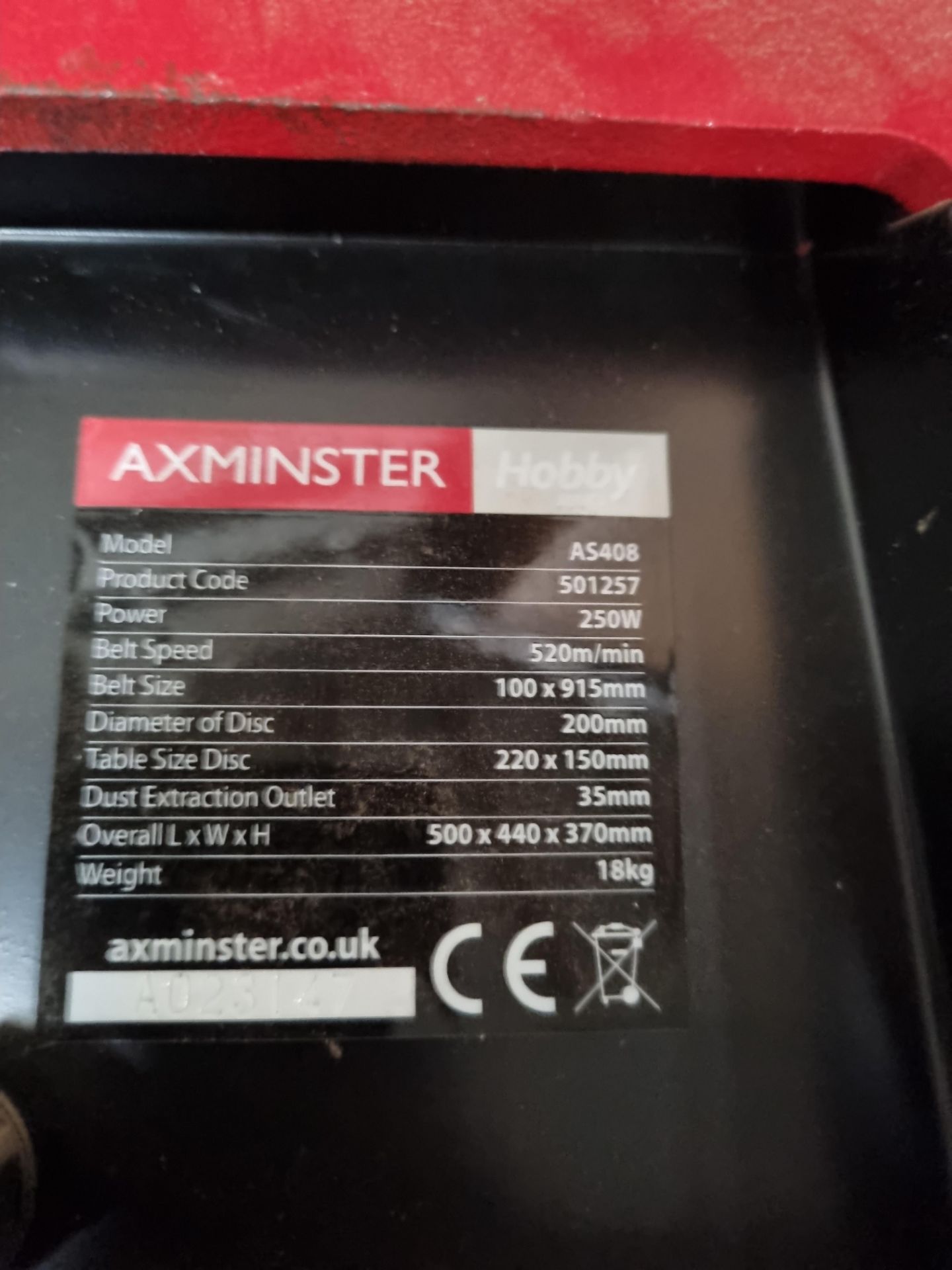 Axminster plus bandsaw