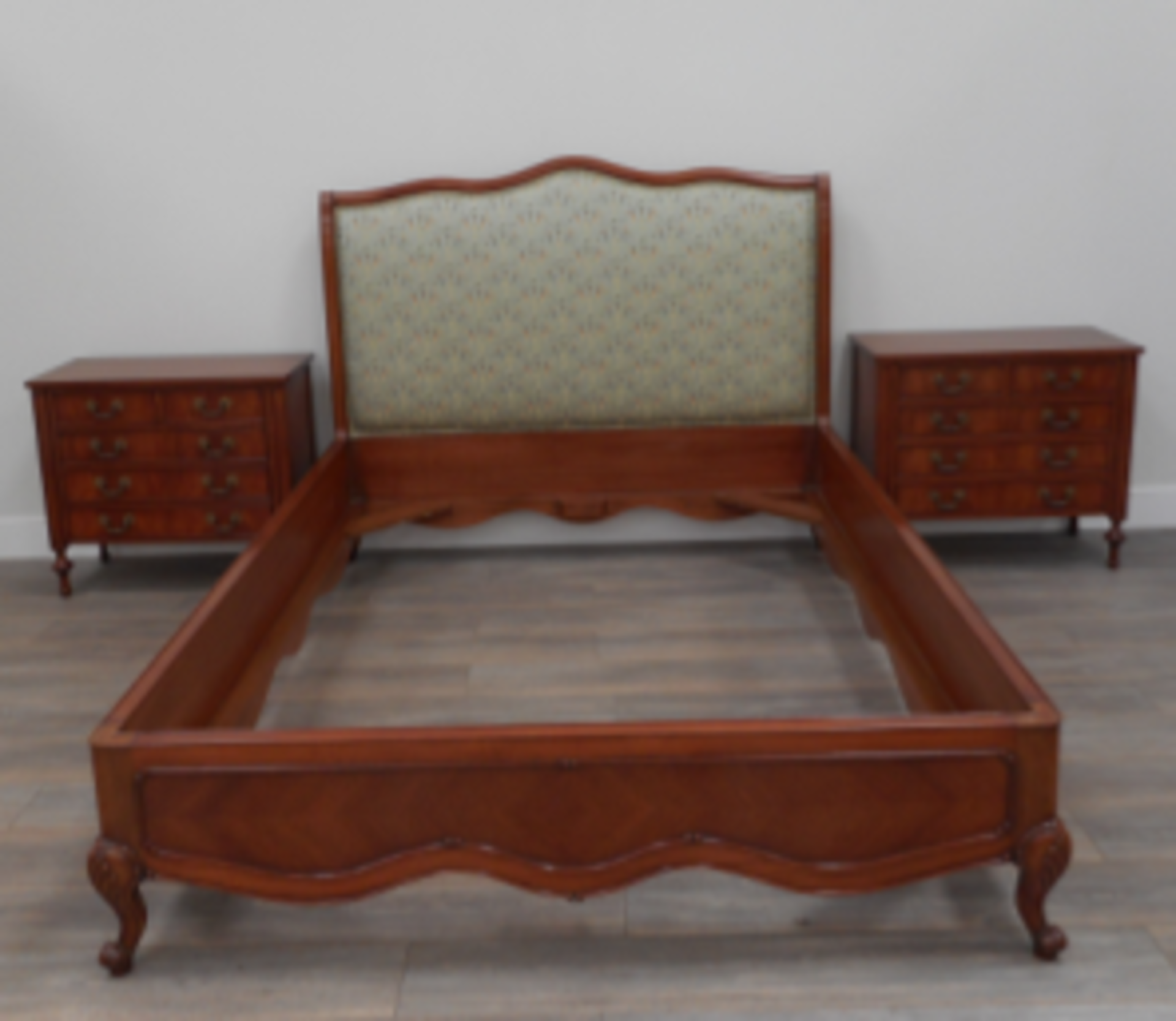 Arthur Brett Mahogany Bed As To Fit UK 5ft Height 131cm Width 165cm Length 222cm