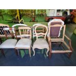 4x Assortment of Arthur Brett Chairs