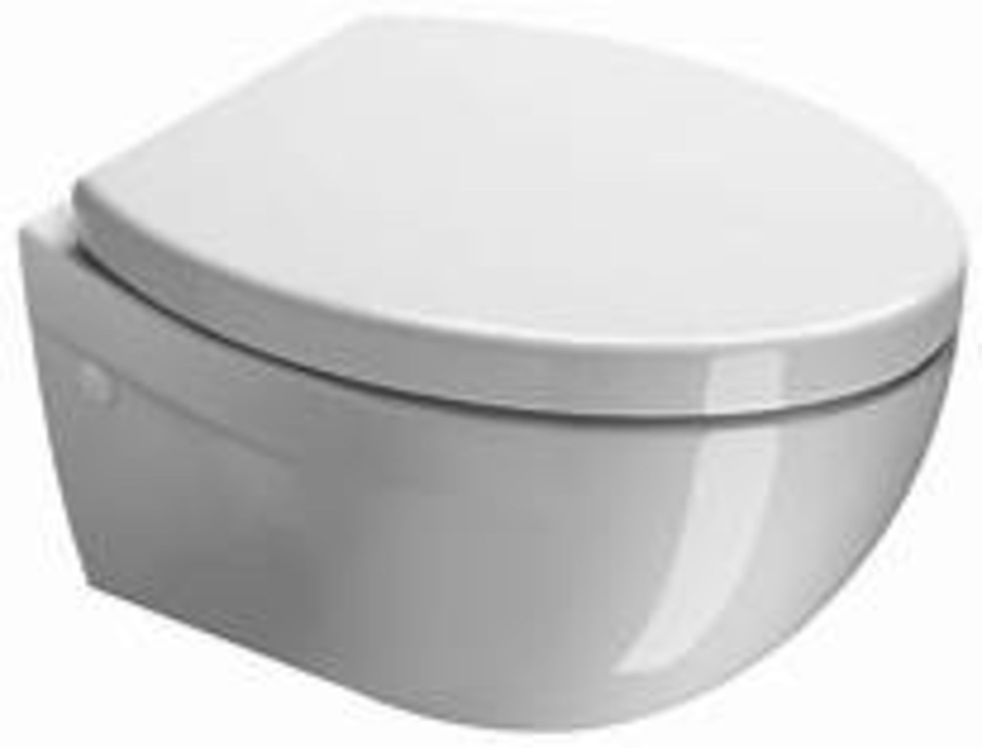 4 x GSI Ceramica Italy 7712-11 Modo WC Sospeso 55 x 38 white wall hung toilet pan (This lot to be