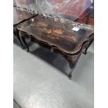 Chinese Tray Table Height 46cm Width 89cm Depth 59cm