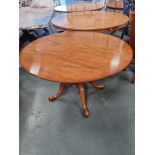 Arthur Brett Circular Dining Table Height 74cm Diameter 122cm