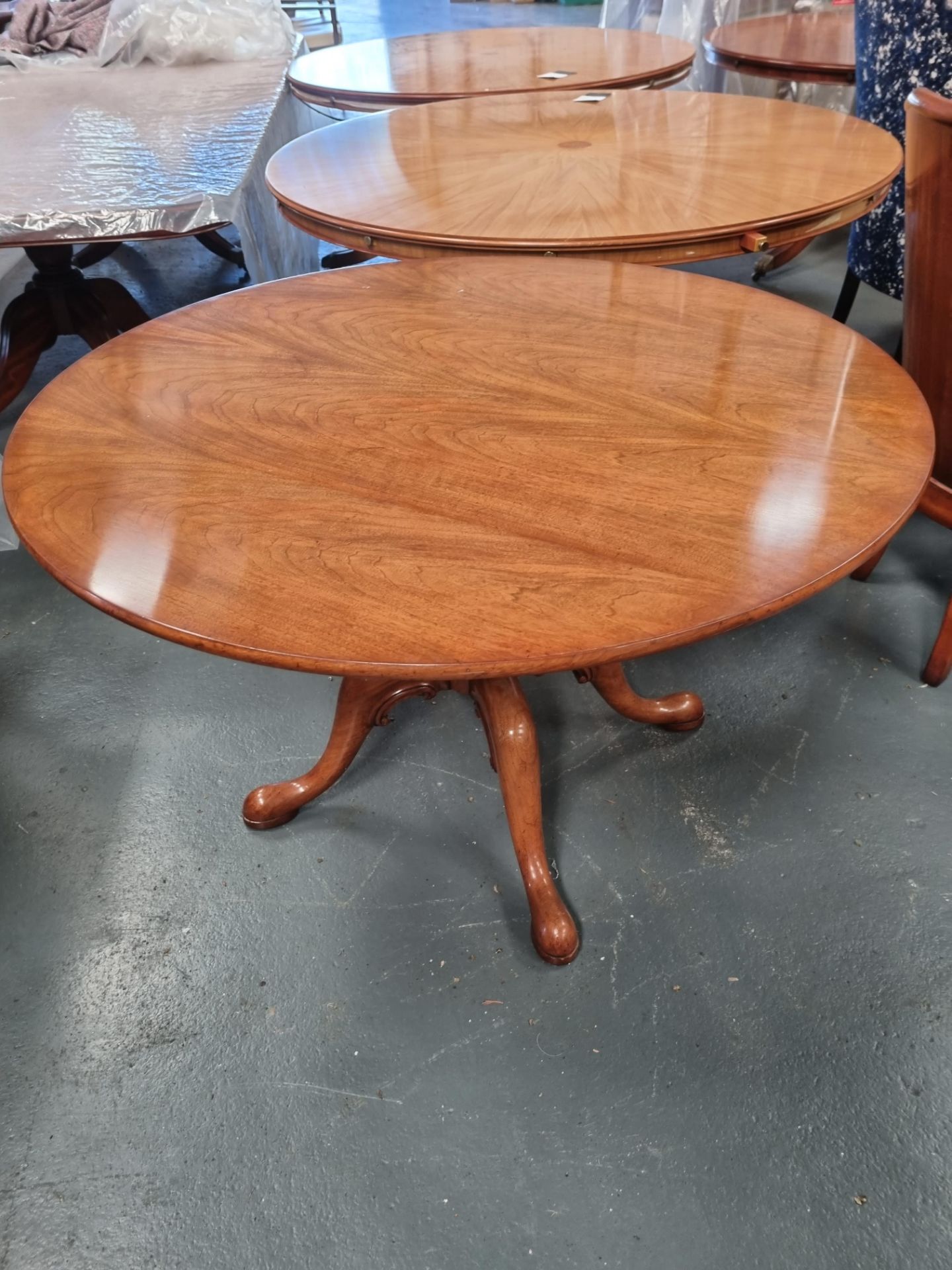 Arthur Brett Circular Dining Table Height 74cm Diameter 122cm