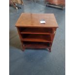 Mahogany Cupboard With Three Shelves (No Door) 65cm Width 48cm Depth 68cm Height