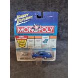 Johnny Lightning Monopoly Diecast Collectible Car #155-20 By Playing Mantis In Original Bubble
